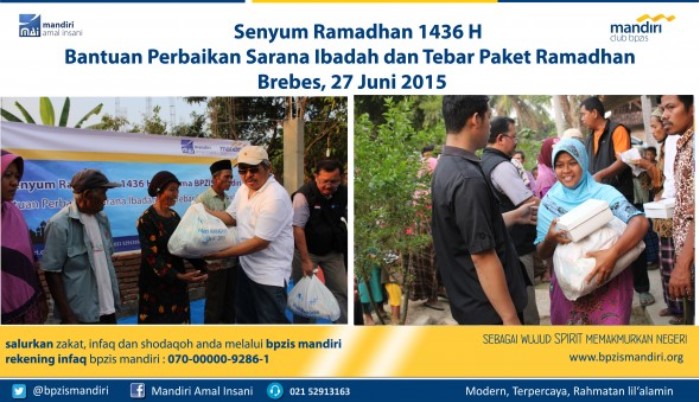 BPZIS Mandiri Senyum Ramadhan, Bantuan PEmbangunan Sarana Ibadah Brebes