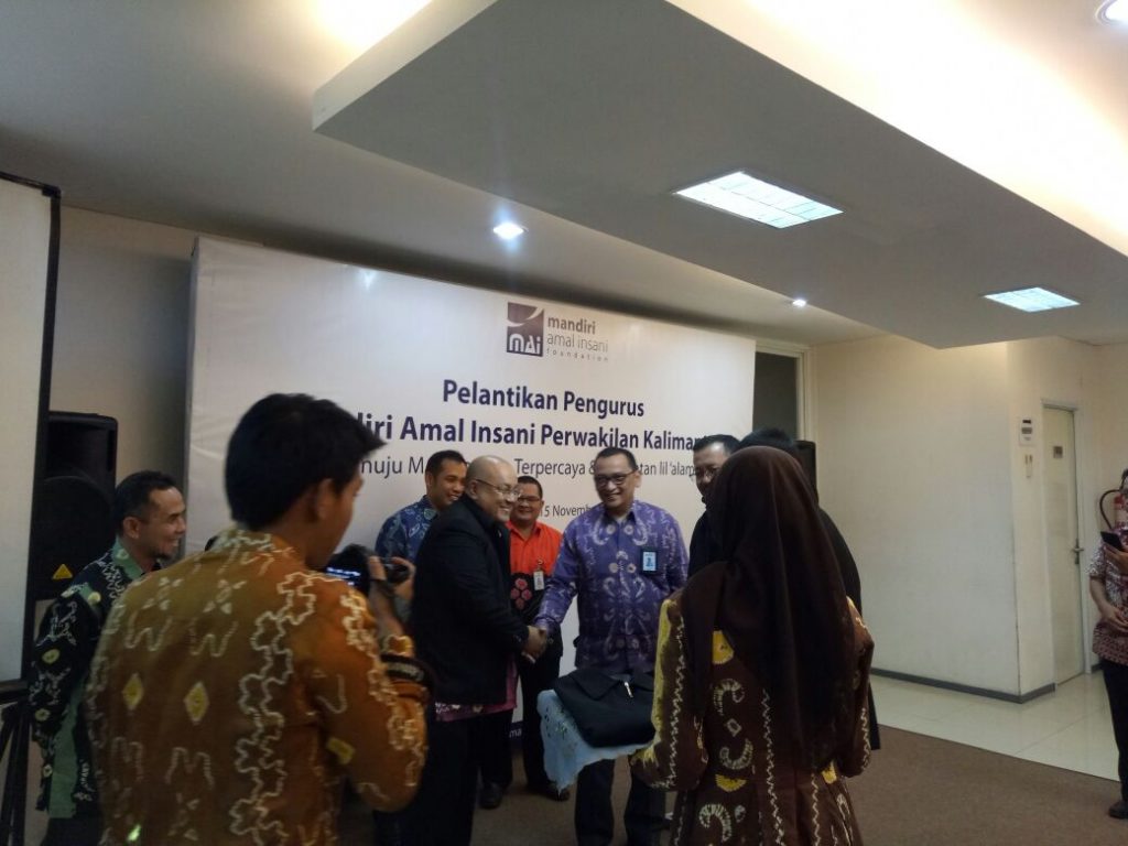 MAI Foundation Kanwil Kalimantan, mandiri amal insani kalimantan, pelantikan pengurus