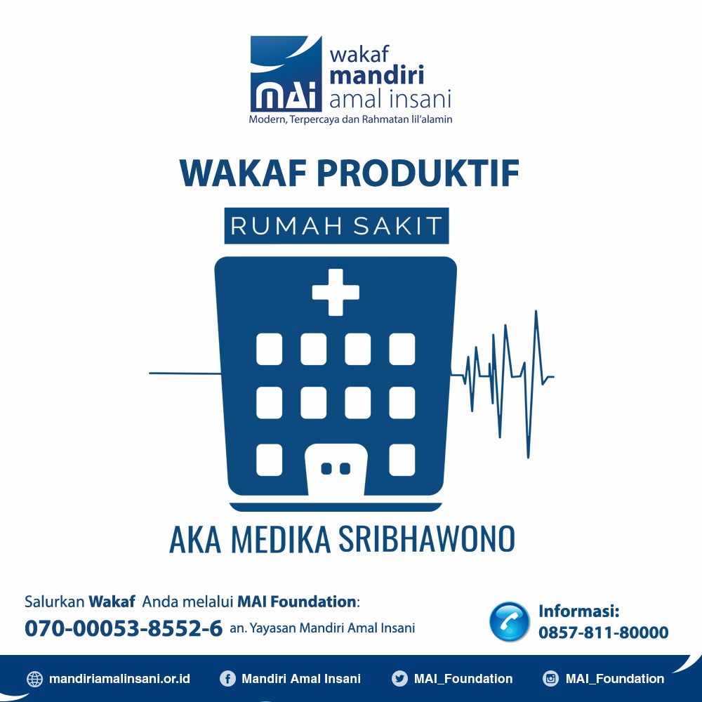 Wakaf Produktif Rumah Sakit AKA Medika Sribhawono, Lampung Timur