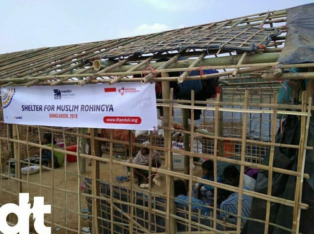 Shelter untuk Muslim Rohingya