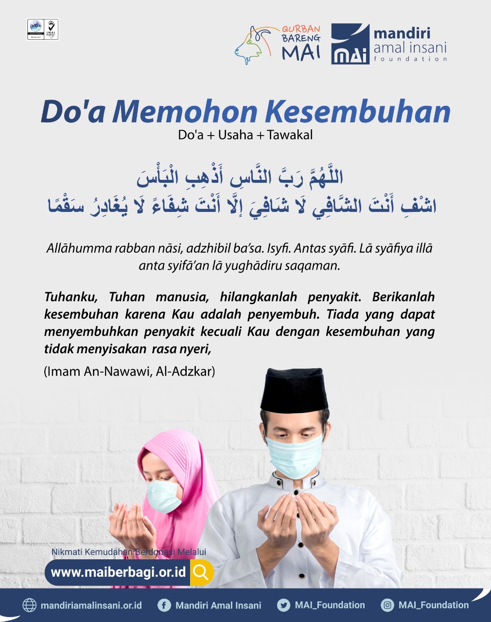 Mohon Doa Kesembuhan – Imani Care Indonesia